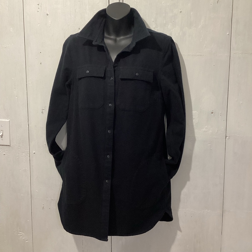 COPY - LL BEAN BLACK CHAMOIS TUNIC